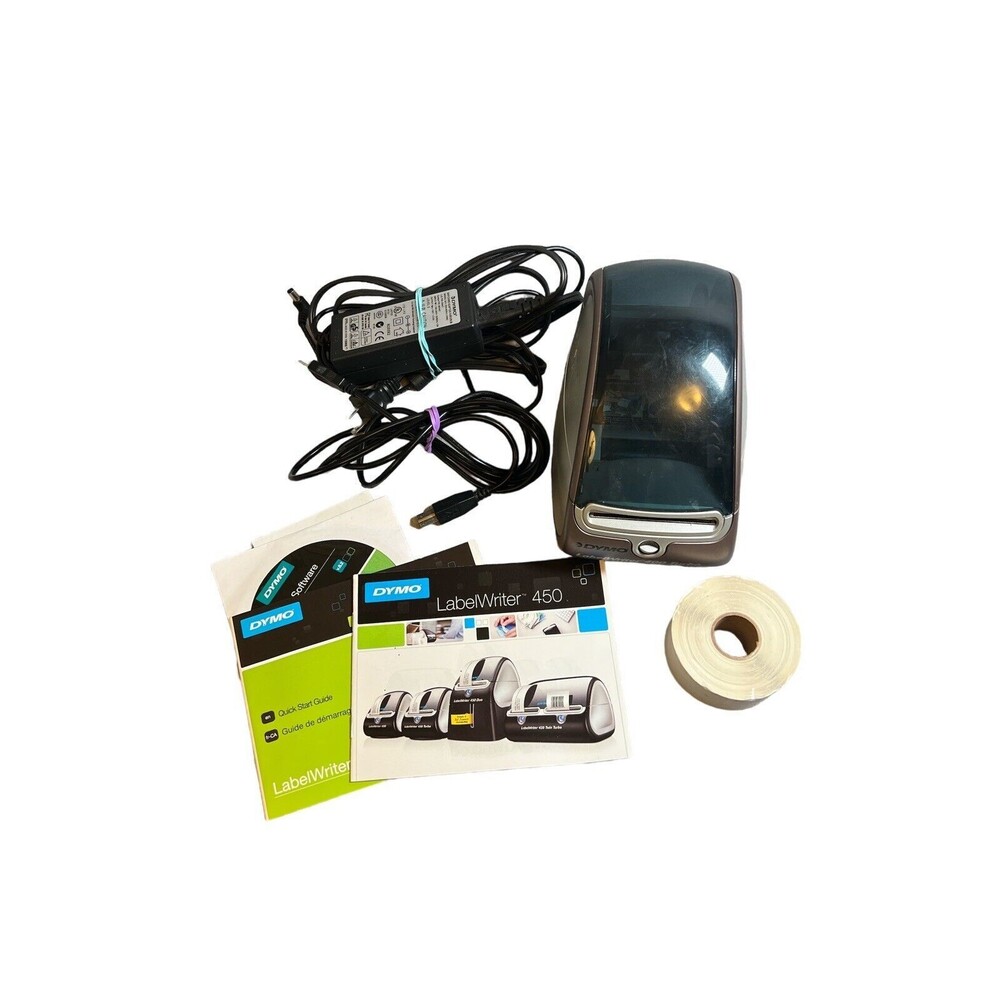 DYMO LabelWriter 400 Turbo Thermal‎ Label Printer Model 93176 Power supply USB